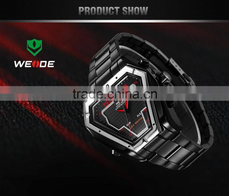 WEIDE WH1102B-2 luxury men digital sport watch cheap silicone watches for men