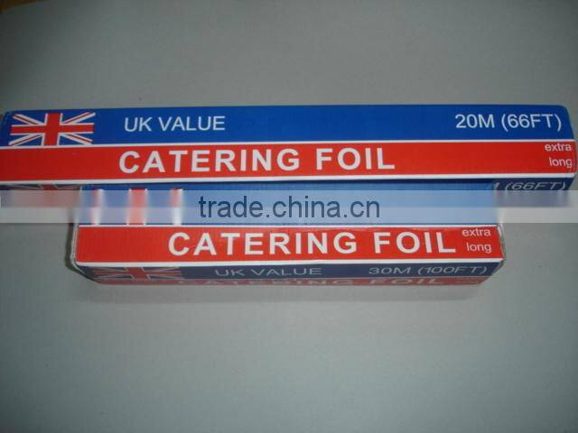 Aluminum foil for food wrapping