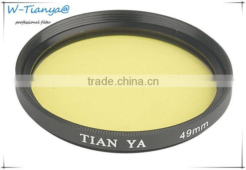 58mm high quality orange blue gray red Graduated Colour Filter