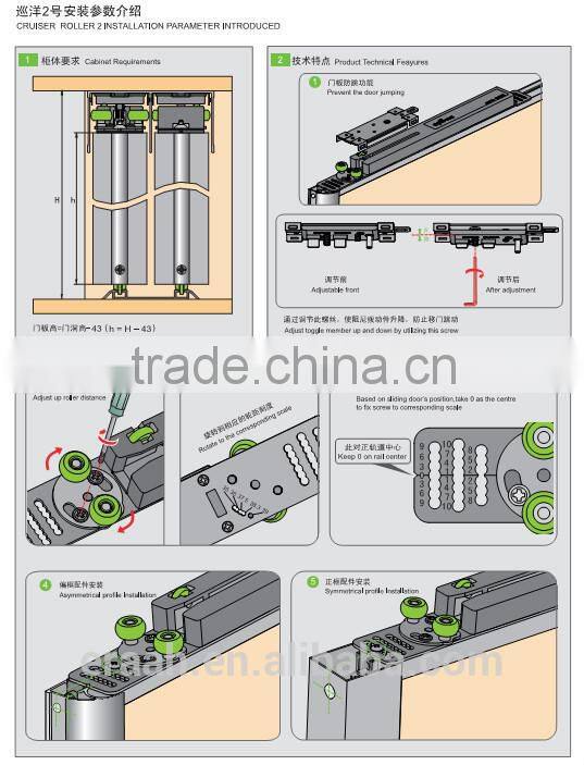 Other Door&Window Accessories Type sliding barn door hardware