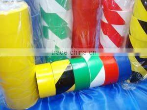 Black and yellow barrier tape