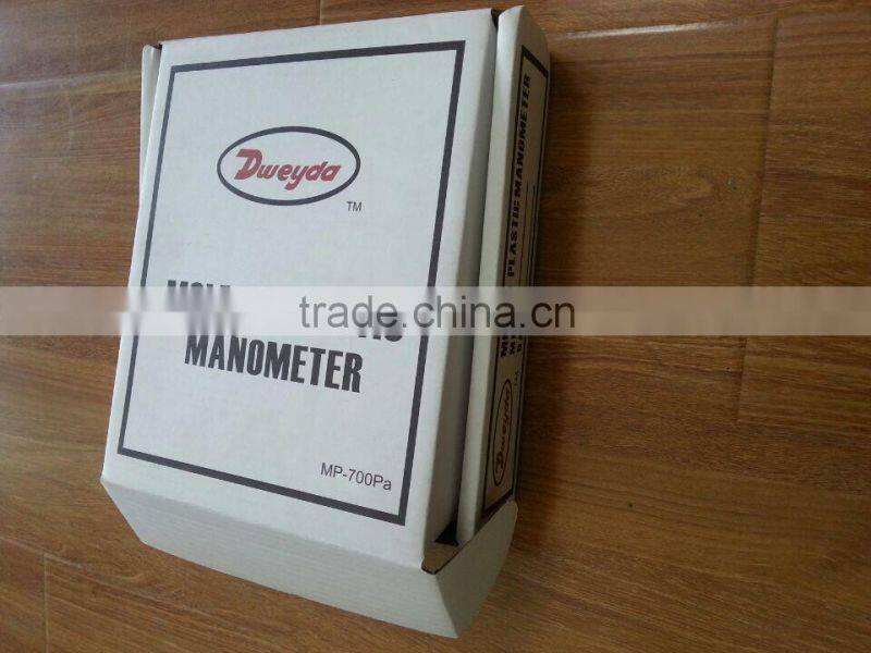 PRESSURE GUAGE MOLDED PLASTIC MANOMETER