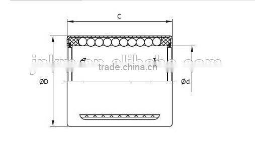 Low voice linear bearing rail KH3050PP