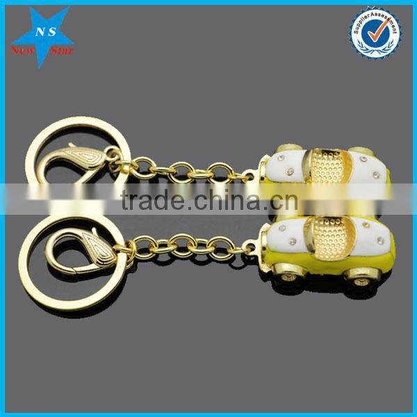 Silver Color Keychain Material with Split Ring