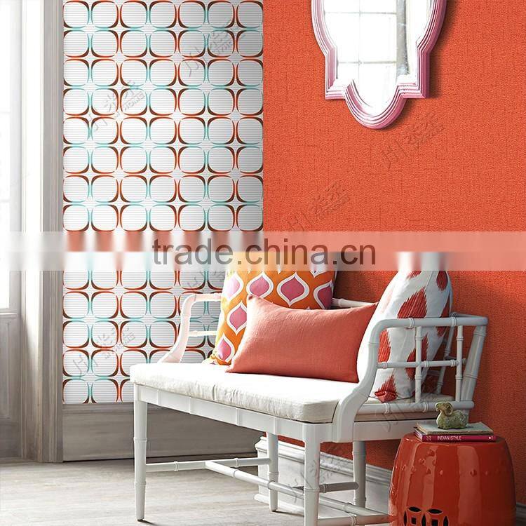 Price china good quality vinyl coated washable latest wallpaper designs
