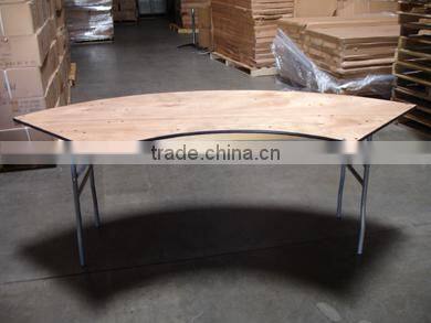 5FT Plywood Round Table For Events