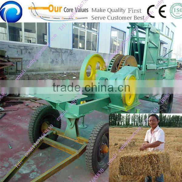 easy using best quality automatic hay baler machine