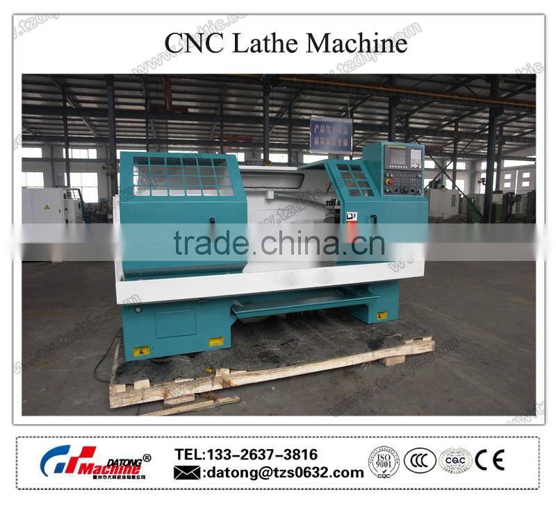 HORIZONTAL CONVENTIONAL CNC TURNING LATHE MACHINE CDK6140 1000mm