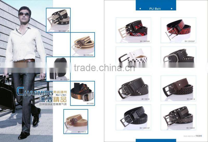 40mm Black Braided Webbing Men Rope Belt