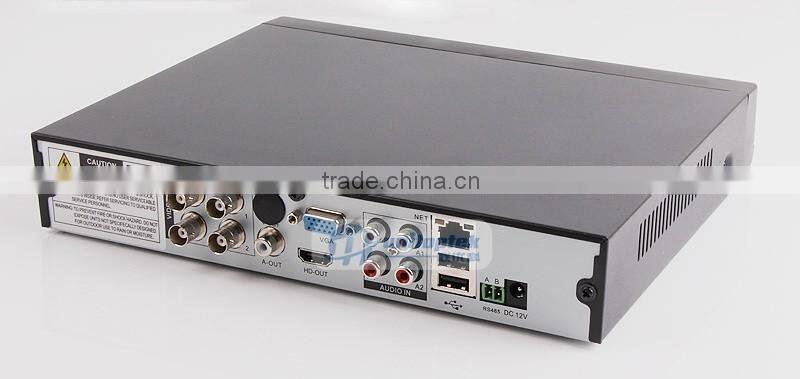 Security 4CH DVR System With HD 4 Channel 1.0MP Dome IR Day/Night AHD Camera NVR Recording Kit
