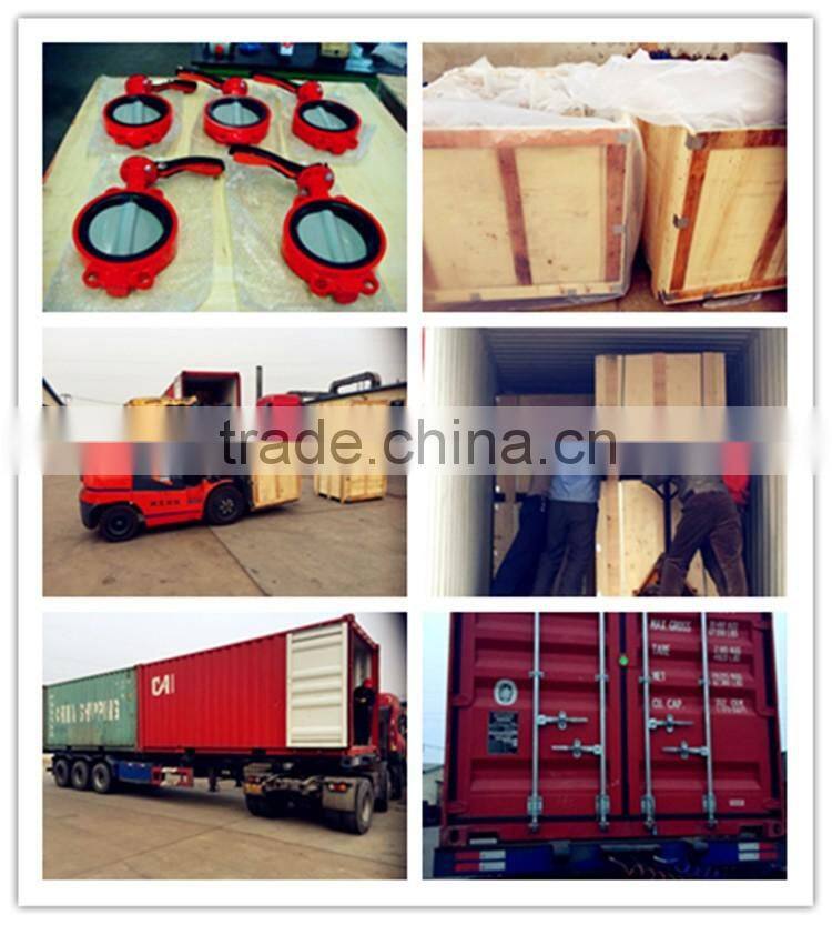 Fire signal butterfly valve