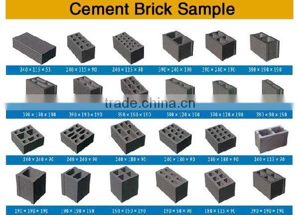 QT8-15 fly ash brick machine quotation