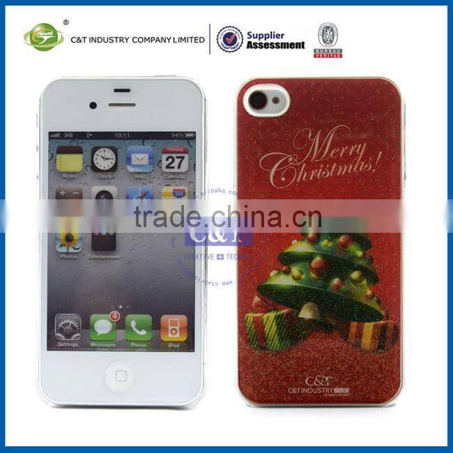 Christmas Snowman Hard Back Case Cover for iPhone5 5g