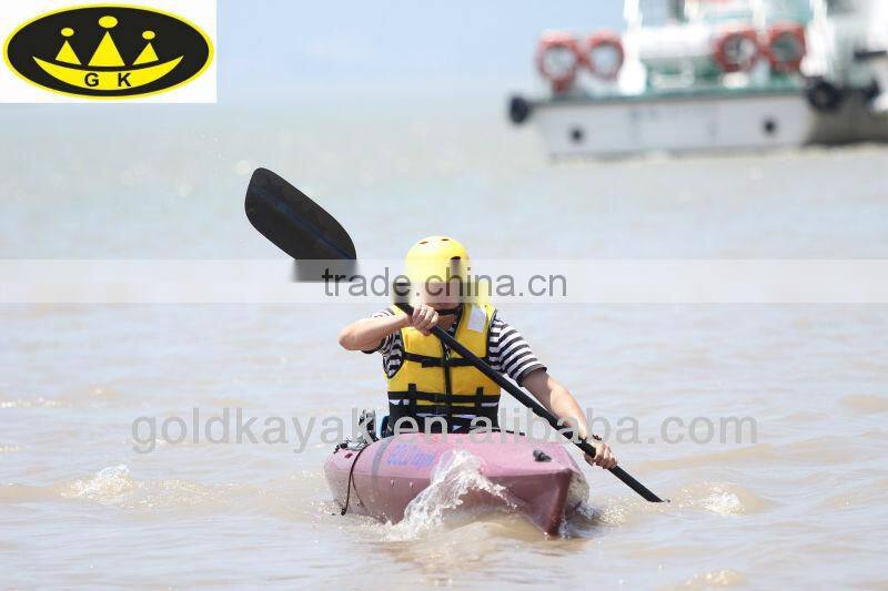 LLDPE one person sit in fishing kayak