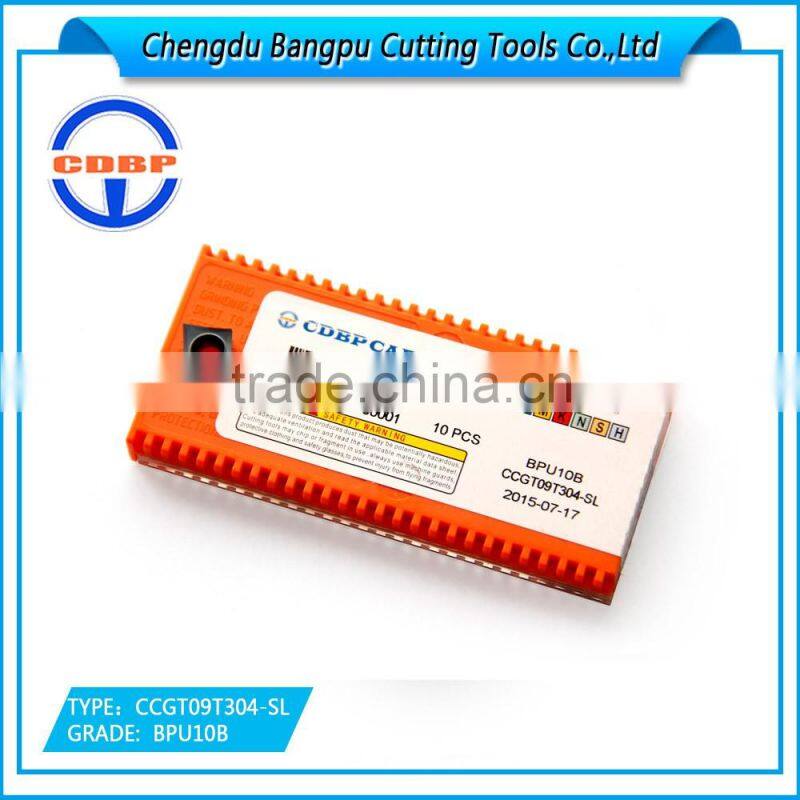 CDBP carbide insert turning CCGT09T304-SL