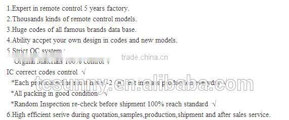 Romote Control Rubber Button for Car with Your Own Logo