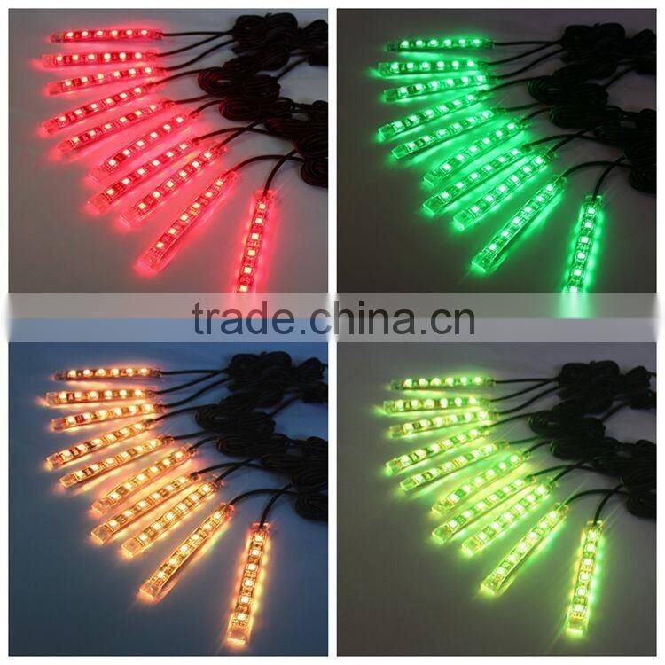 High Quality and cheap Led 5050 Strip Kit Motorcycle Lights and car decoration parts and ampler