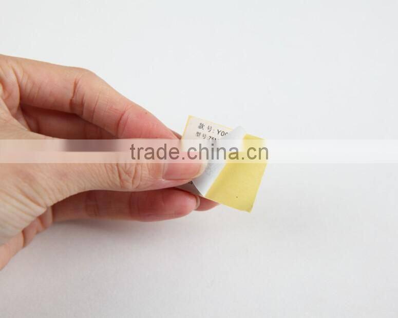 Customized printed vinyl clear sticker with glossy lamination