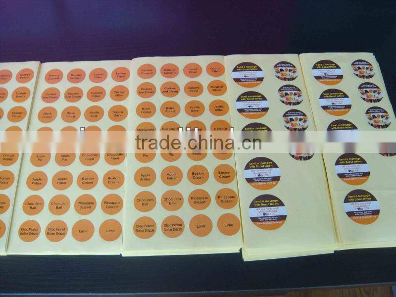 Popular custom round stickers