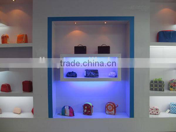 Striped canvas tote bag