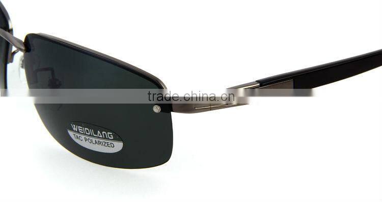 Latest Retro half frame sunglasses polarized stocks