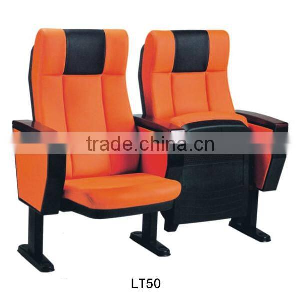 Theather furniture fabric Superior high back chair Cinema chairs for sale LT50