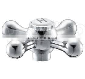(5306-2)zinc cross handle bathroom taps