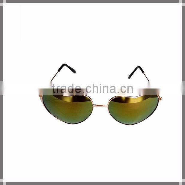 New trend Retro Metal Heart Shape Sunglasses