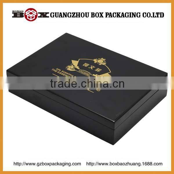 Screen Printing Wooden Cosmetic Box Packaging
