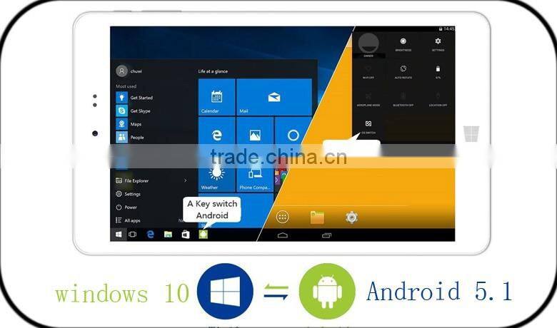 7 inch Cheapest dual operating system win10/Android Android 5.1 Intel Tablet PC System windows 10 tablet pc
