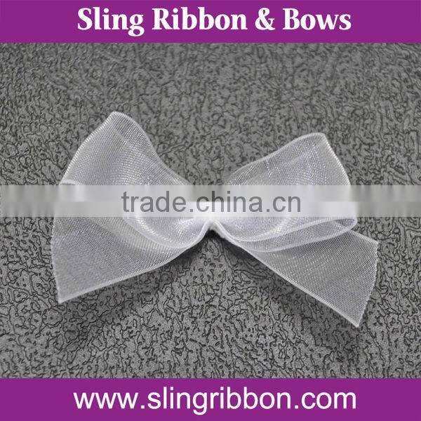 High Quality Factory Wholesale Organza Ribbon Bow