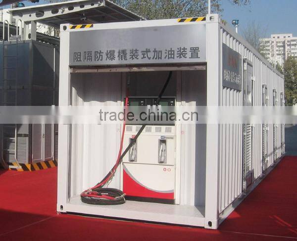 20 feet container mobile petrol station
