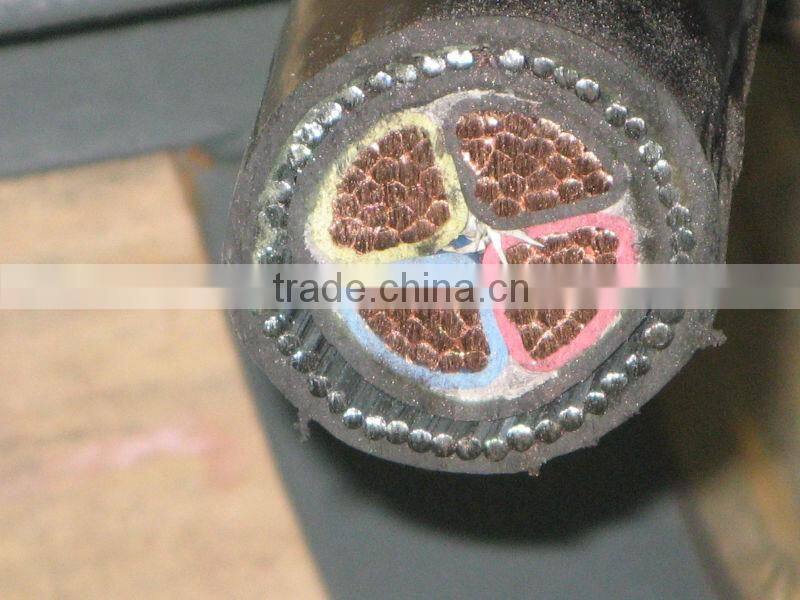 Hot selling BS5467 eletrical copper cable Steel Wire Armoured Power Cable