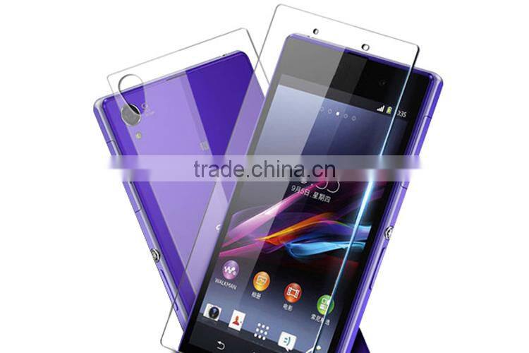 Anti-Glare Japan material 9H hardness mobile screen protector for Sony Z1