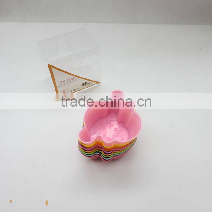 Wholesale Funny Hot Custom-made Silicone Cupcake Mold 2016