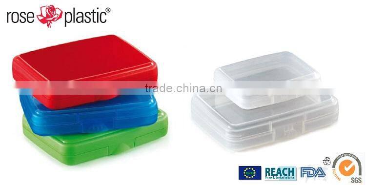 Orthodontic Dental Retainer Case, False Teeth Retainer Box, Plastic Denture Box