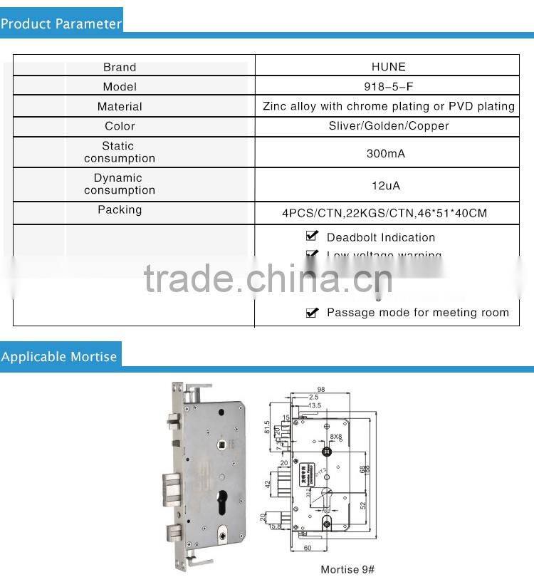 best price biometric fingerprint door lock with access control system