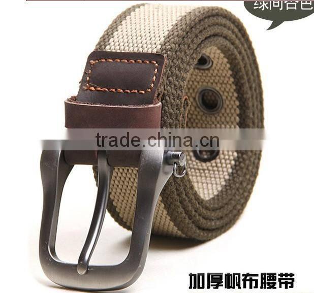 man fashion flat buckle belt