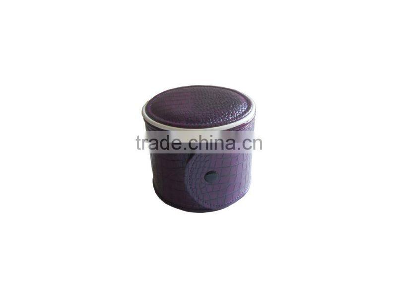 bright purple leather gift watch paper box wholesale