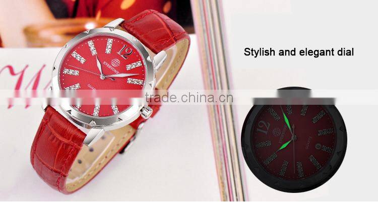 Factory wholesale luxury diamond tonneau classic fashion origin quartz women watch