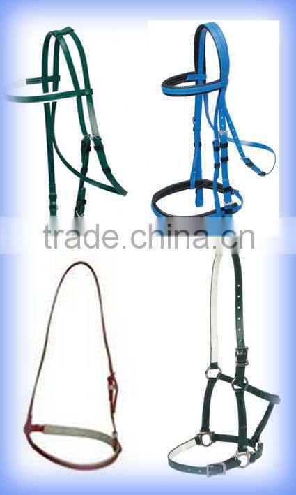 Colorful Horse Halter Waterproof Material PVC Webbing