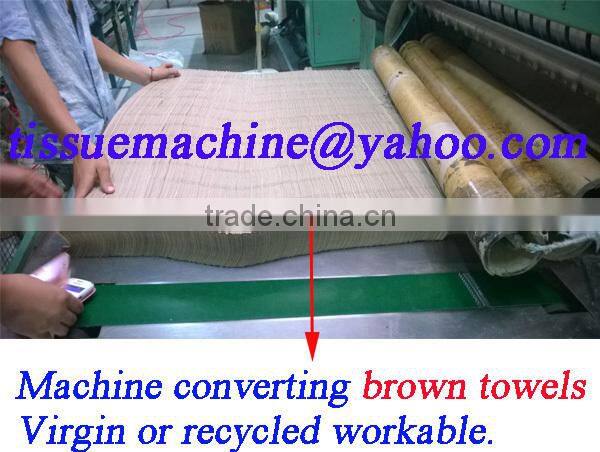Copied German Italy Design 6Lanes 4800 Piece per Minute Laminated High Speed Automatic N-Fold Hand Towel Making Machine