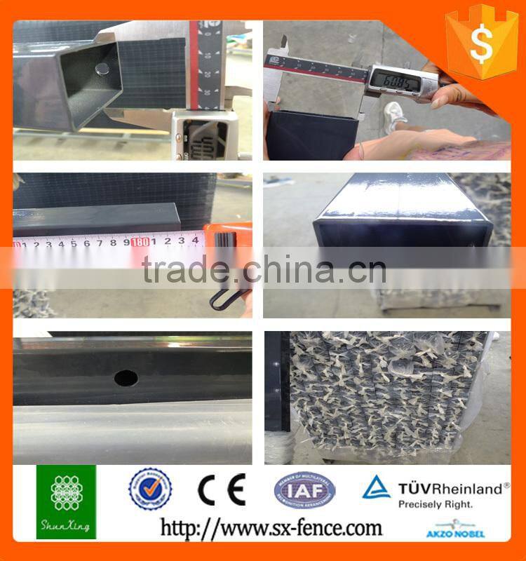 Used metal fencing posts