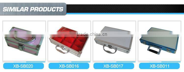 Pilot watch case,watch display case with foam inner,aluminum unique watch box