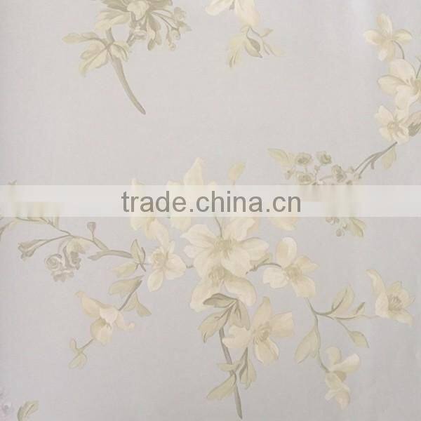 non woven Hot sale flower garden artificial Wallpaper