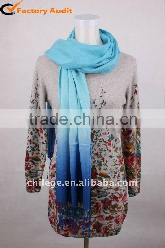 50% cashmere 50% silk print scarves shawls pashmina