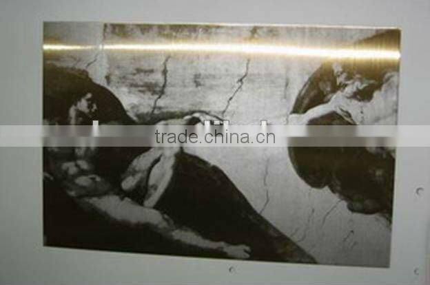 Decoration plate huge etching machine
