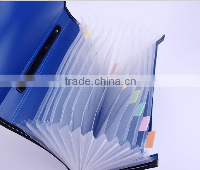 A4/FC expanding wallet file,file folders with plastic insets,high quality office statonery