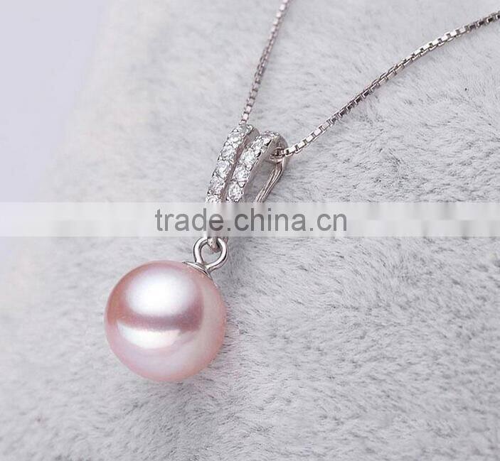 Valentine Gift 925 Silver Mabe Pearl Pendant