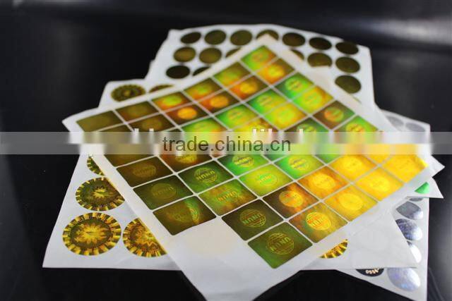30ml bottles hologram sticker for eliquid bottle